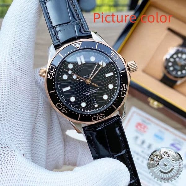 Ome WristWatches for Men 2026 New mens Watches Three stitches Automatic mechanical Watch High quality Top Luxury Brand Rubber Strap Mens Fashion Seamasters Montre