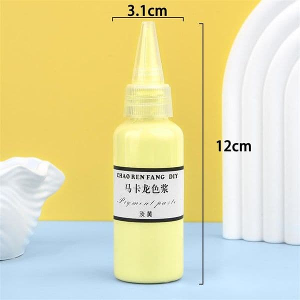Macarone Color Paste 50G Oily Dye Drip Glue UV Glue Color Matching For Epoxy Resin Pigment Paste DIY Jewelry Making Liquid Dye