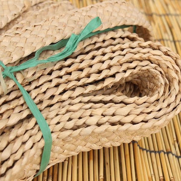2M/5M 7 Strand Straw Material Weaving Braid Materials 3.5-4CM Hat Bags DIY Natural Handmade Home decor