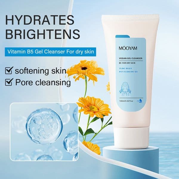 100ML Tea Tree OAT B5 Face Wash Anti Acne Moisturizing Soothing Facial cleaning Korean Skincare Products Formula Beauty Health