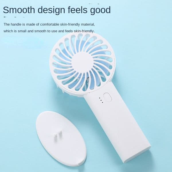 Desktop Electric Fan Household Foldable Telescopic Fan USB Rechargeable 3 Speed Summer 400mah Low Noise for Dormitory Office