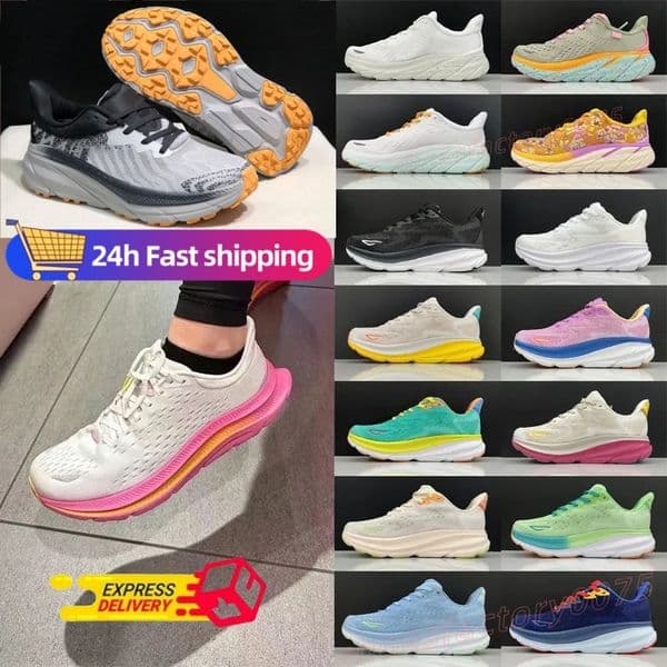 Hokarunning Shoes Kawana Bondi Sneakers 8 Rocket Running Womens Mens Designer Athletic Gym Black White Blue Hiking Sports Shoe Big Size