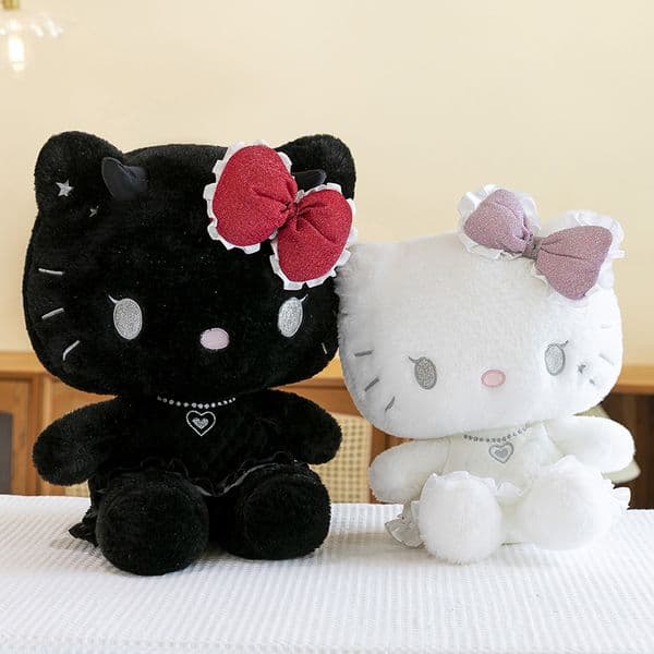 Wholesale Angel and Demon Kitten plush birthday gift doll machine prizes