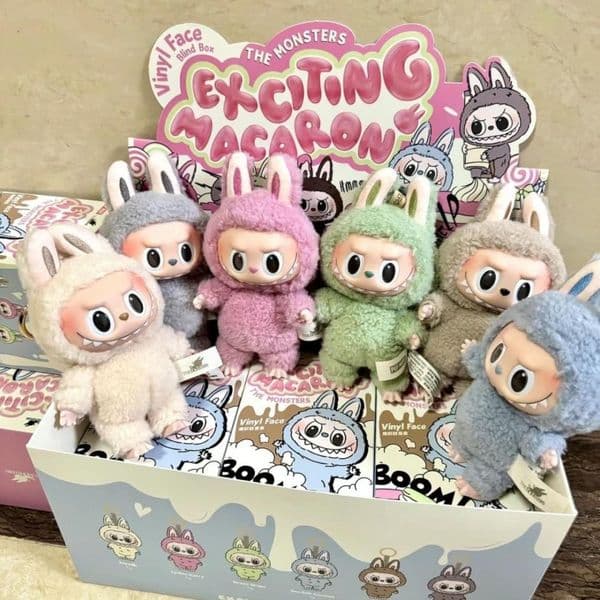 New Labubu Monsters Exciting Action Figure Bd Box, Cute Cartoon Anime Character Dolls for Children's Birthday Gift 4 dh12939993