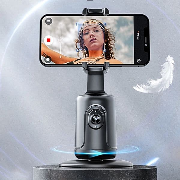 Intelligent handheld universal joint Follow up 360 degree rotating handheld stabilizer selfie stick tripod for Tiktok Live Pography 241019