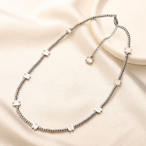 Luxury Designer 18K Gold Plated Necklace for Women Brand C-Letter Pearl Pendant Chain Necklaces Jewelry Accessory High Quality Never Fade 13Style