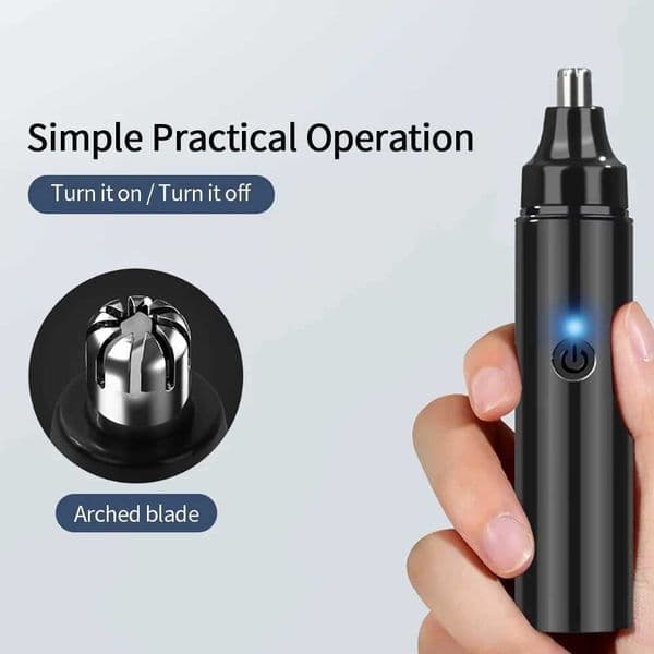 Mens Nose Hair Trimmer Electric Shaver Face Back Tool USB Rechargeable Hair Trimmer Nose Hair ScissorsXJ241024