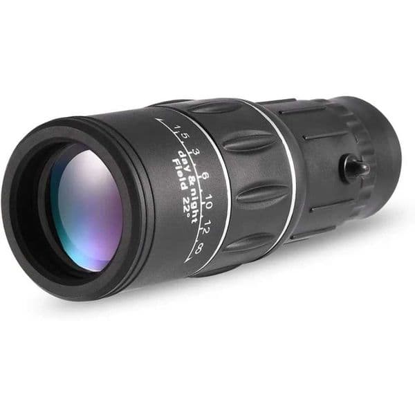 Waterproof Fog Proof 16X Hiking Zoom Monocular Telescope for Smartphone Camera with Phone Holder for Traveling CampingXJ241028