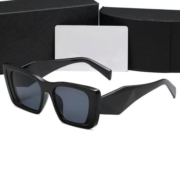 Black Designer Sunglasses beach Polarized Woman Mens Sunglass New Eyewear Brand Driving Shades Male Eyeglasses Vintage Travel Fishing Small Frame Sun Glasses