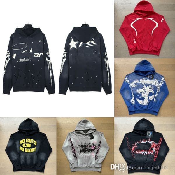 Wholesale Mens Sweatshirts Designer Hoodies Pullover High Quality Blue Yoga Printing Long Sleeve Hip-hop Street 11 Colours