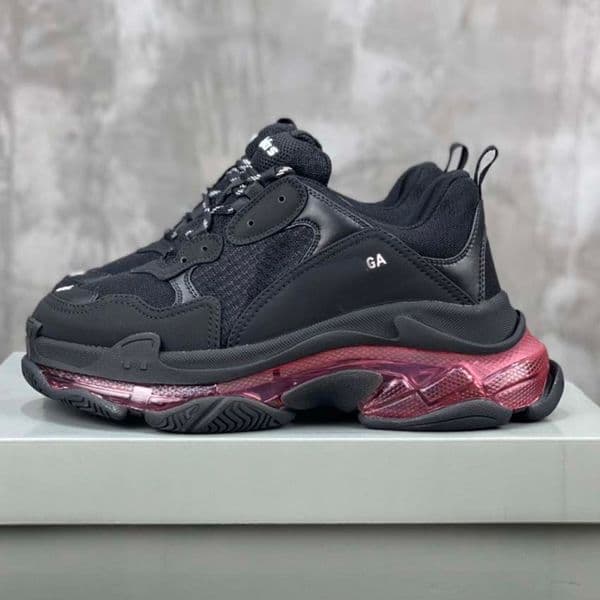 New men designer casual shoes platform sneakers women clear sole black white grey green red pink blue Royal Neon mens trainers tennis