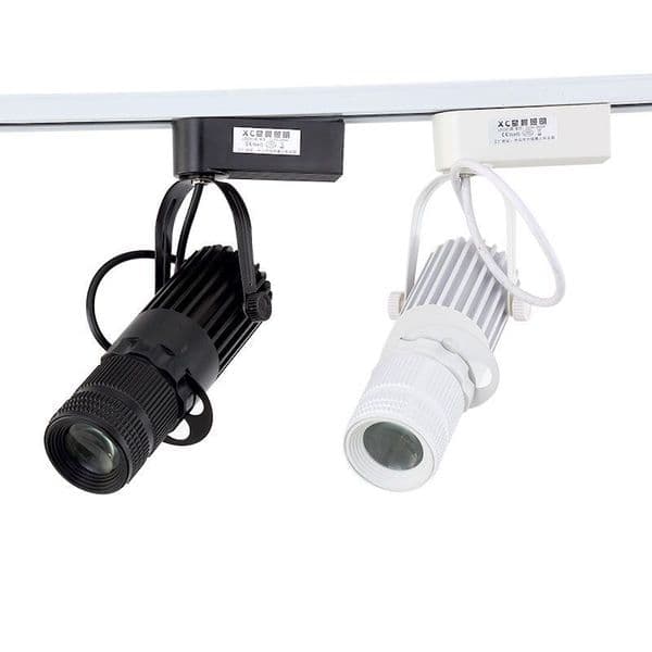 Square Aperture COB Spotlight Background LED Track Light Lamp KTV Bar Restaurant Cafe Museum Zoom Light 3w 7w 10w D2.0