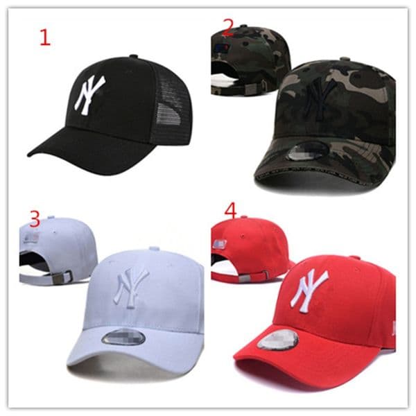 Designer mens Fashion womens baseball cap s fitted hats letter Ny summer snapback sunshade sport embroidery luxury adjustable hat N31