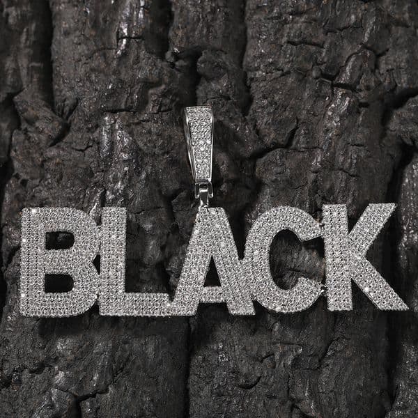 Hip Hop Custom A-Z Letters 0-9 Numbers Pendant Necklace Bling 5A Zircons Men Women Jewelry Gift
