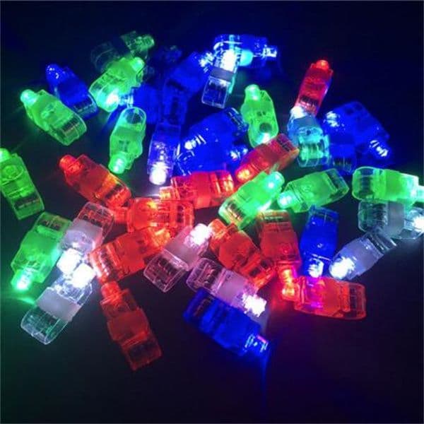 LED Gloves LED Finger Lights Glowing Dazzle Colour Laser Emitting Lamps Wedding Celebration Festival Kid Birthday Party decor GC1872