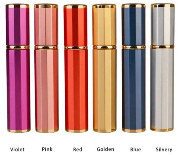 wholesale Atomizer Perfume Spray Bottle for Travel Empty Cologne Dispenser Portable Sprayer Men and Women 8ML LL