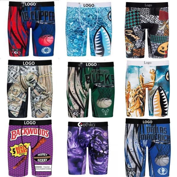 Designer Boxers Mens Shorts 3XL Plus Size Clothing Short Pants With Bag Sport Breathable Underwear Underpants Branded Male