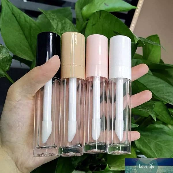 Wholesale Lip Gloss Tubes with Wand Empty, 8ml Refillable LipGloss Bottles Mini Lip Balm Bottle Transparent Containers with Stoppers