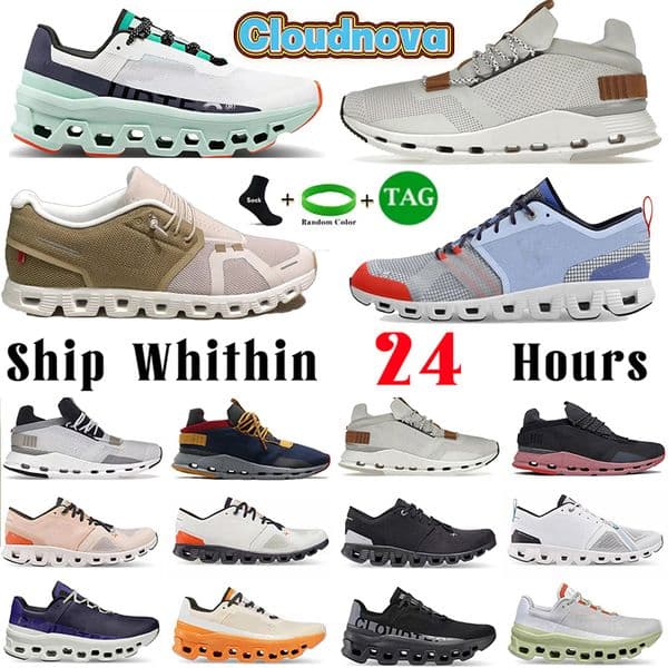 2023 Cloud Running Shoes cloudnova Women Cloudmonster sneakers nova form Shift 5 Federer workout and cross monster white sand Designer mens womens Sports trainers
