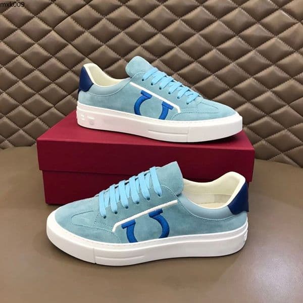 cloth sneakers s luxury fashion streetwear for men cool designer mens shoes trainers shoe letter outdoor printed leather ferragamoshoes ferragamos LJH1