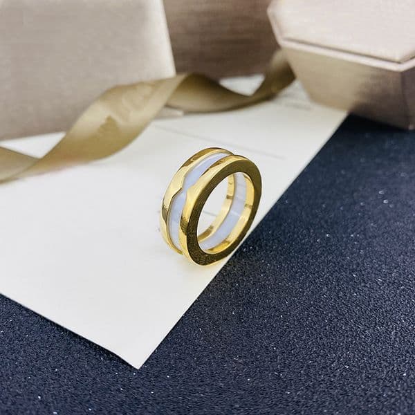designer Titanium steel sier love ring men and women rose gold jewelry for lovers couple rings gift size 5-12 lovering