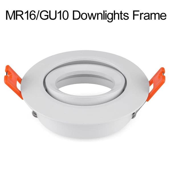 MR16 Spot Lighting Accessories Fixture Halogen LED Mounting Bracket Bulb Holder Kitchen Bathroom Under Cabinet Counter Housing Recessed Lighting usalight