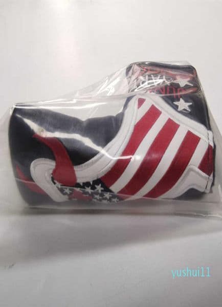 Many Styles for Blade Club Head Cover High Quality Embroideried Golf Putter Headcover for Mallet