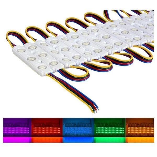 LED modules store front window light sign Lamp 3 SMD 5050 Injection white ip67 Waterproof Strip Light led backlight