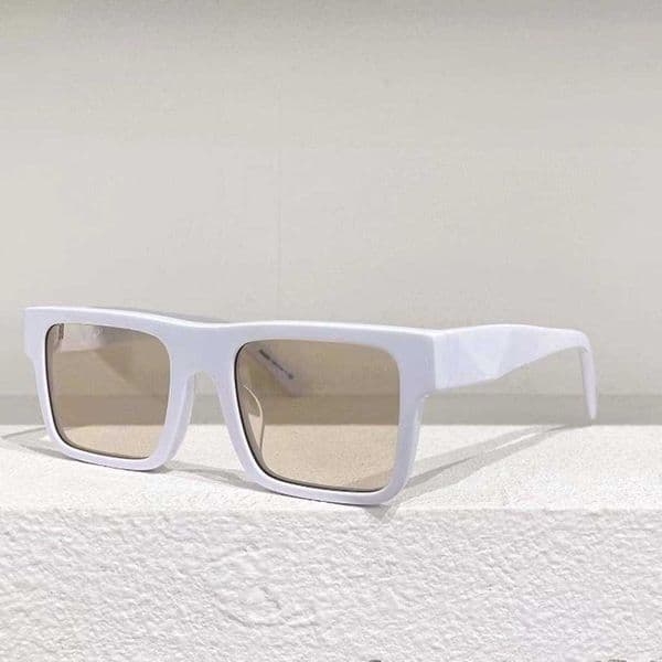 Designer Triangular signature cool sunglasses luxury Super high quality P's new net red same versatile Sunglasses Women's fashion ins SPR 19w-f