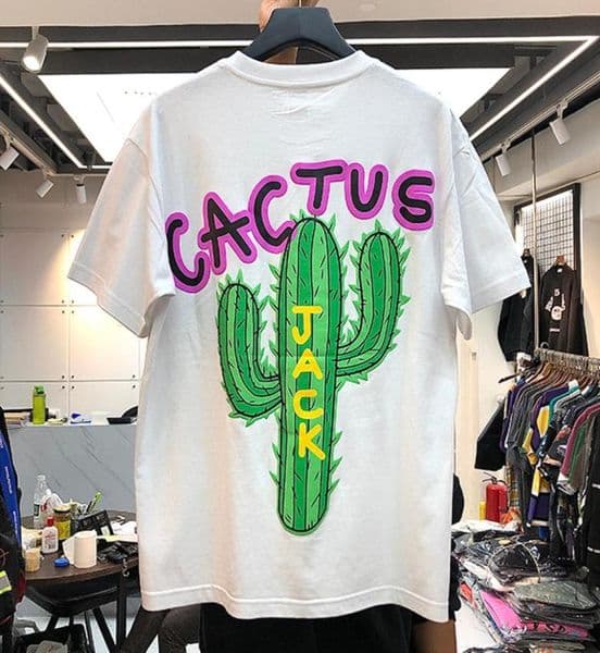 Cactus T Shirt Men Women Streetwear Summer Style Short Sleeve Casual Top Tees Tshirt gunn2756977