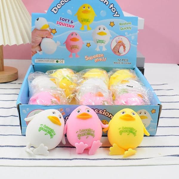 New Big Mouth Duck Squishy Kawaii Animal Soft Squeeze Balls Squishies Slow Rising Stress Relief Ball Fidget Toys For Kids Adults 2269