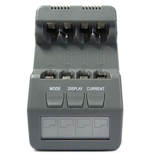 Authentic Opus BT-C700 Battery Charger Intelligent Universal Lithium Batteries LCD Display 4 Slots Chargers For AA AAA NiMH NiCd 14500 16340 Rechargeable Battery