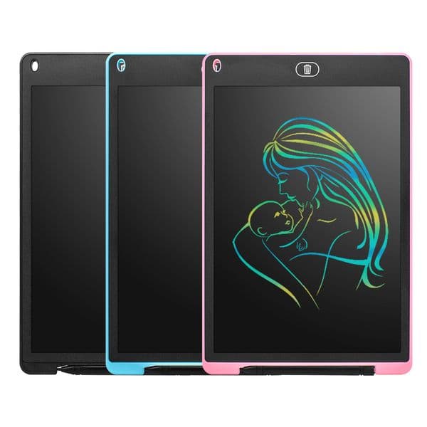 12 Inch Colored handwriting Tablet LED Display Digital Drawing Tablet Toys Handwriting Pads Graphic 12" Electronic Tablets Board Drawing handwriting board