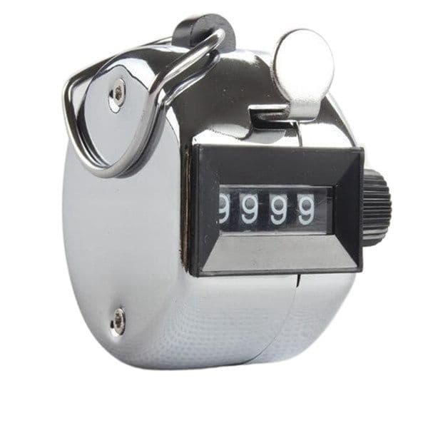 Tally Counter Hand Held Golf stroke Lap Inventory count Metal counters