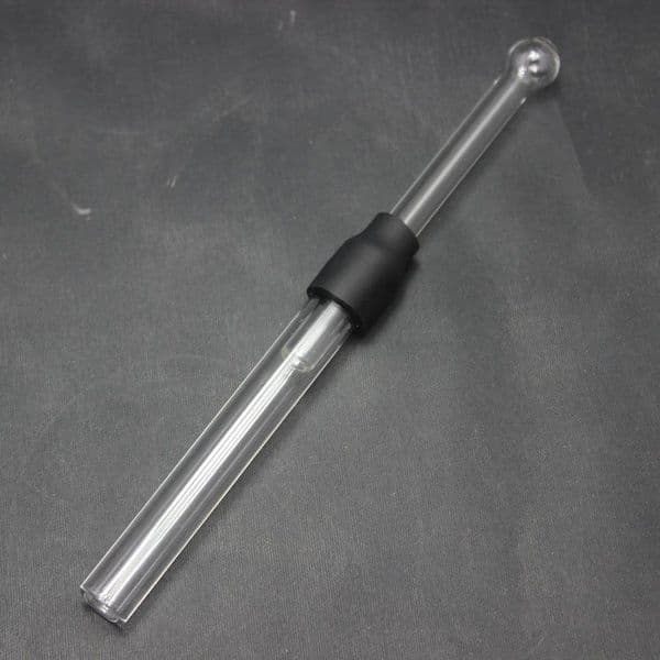 Glass Blunt Extension type Glass Pipe Hand Pipe Can also be used for vaporizing Easy Clean ZZ