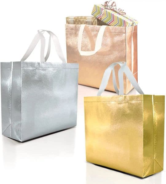 Non Woven Fabric Bag Gift Bag Set For Surprise Birthday Party Favor Wedding Guest Present Package Clothing Business Bag