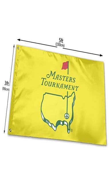Masters Tournament Augusta National Golf Flags Banners 3039 x 5039ft 100D Polyester High Quality With Brass Grommets