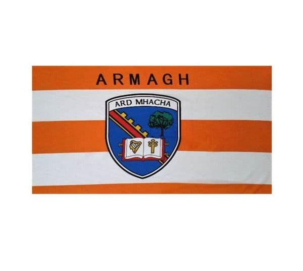 Ireland County Armagh Banner 3x5FT 90x150cm Double Stitching Flag Festival Party Gift 100D Polyester Indoor Outdoor Printed se