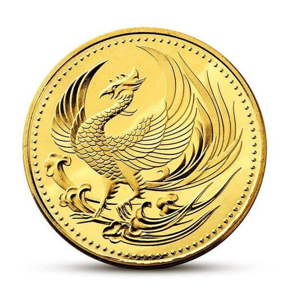 Arts and Crafts Phoenix Nirvana commemorative coin Gold Plated Phoenix Coin of Hundred Bird Scale Nationality