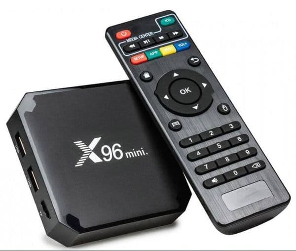 TV Box X96mini Android s 905w H3H1 Allwinner H313 Quad Core 1+8GB 2+16GB With 2.4G WiFi Smart 4K 100M LAN