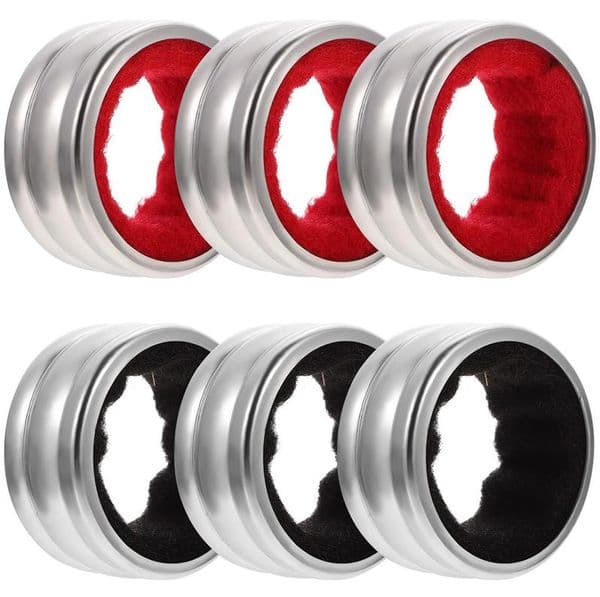 Stainless Steel Wine Bottle Collars Drip Ring Velvet Lined Anti-overflow Wine Drip Catcher for Home Bar Restaurant Outdoor Party