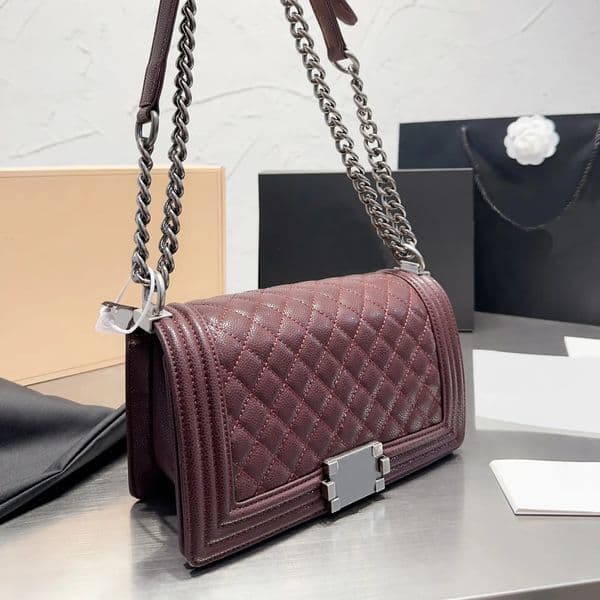 Evening Bags Shoulder Bags Classic Women Wholesale Designer Bag Classic Mini Fashion Bags Quilted Chain Flap Diamond Calfskin Caviar Genuine Leather