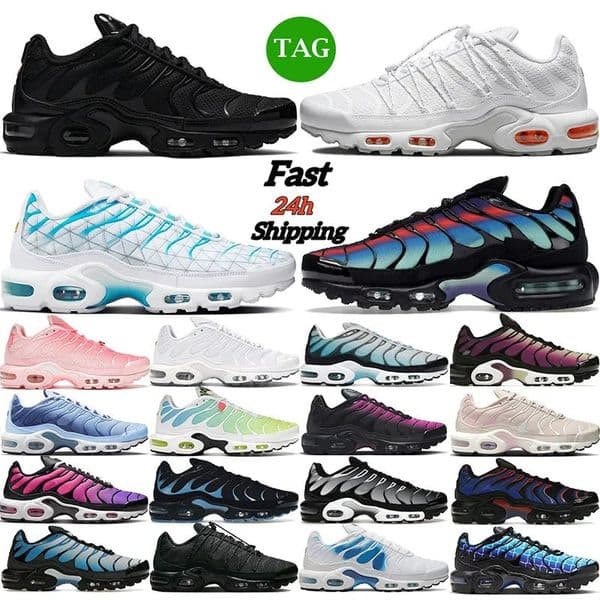 running shoes plus 10A quality tn outdoor shoes tn3 utility reflective tns france atlanta terrascape rose men running shoes blanche mens trainers sneakers