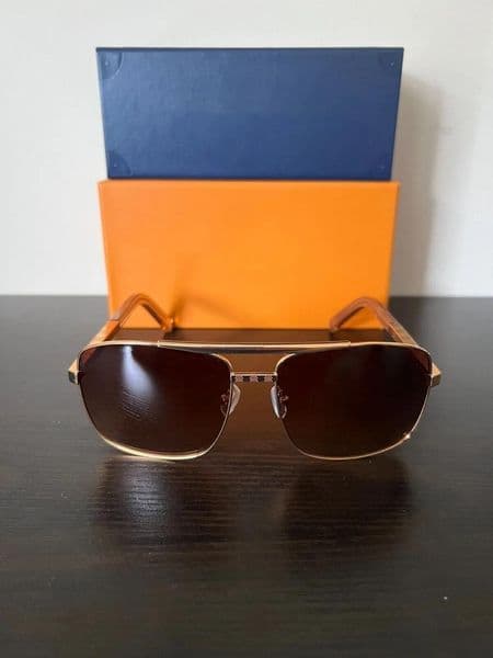 Designer LOU VUT luxury cool sunglasses for men classic attitude Metal square frame Popular retro avant-garde outdoor uv 400 protection 0259 with original box