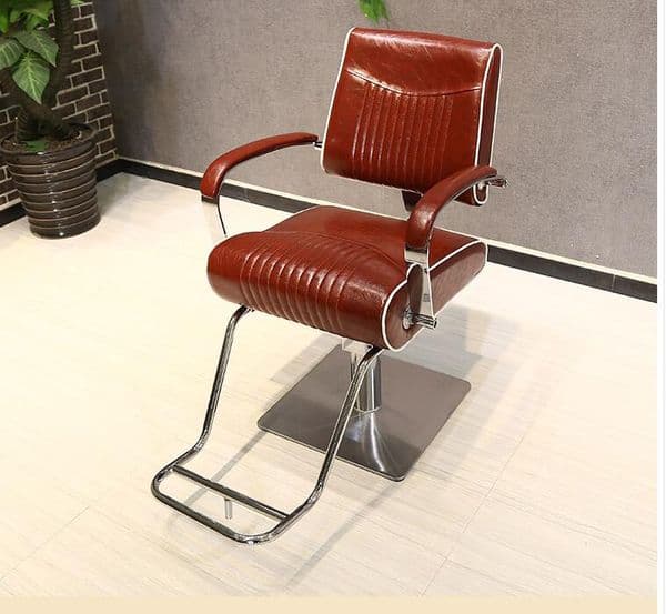 Hair salon chair ironing chair lift hair salon special haircut chair modern simple haircut chair salon furniture, salon haircut chair