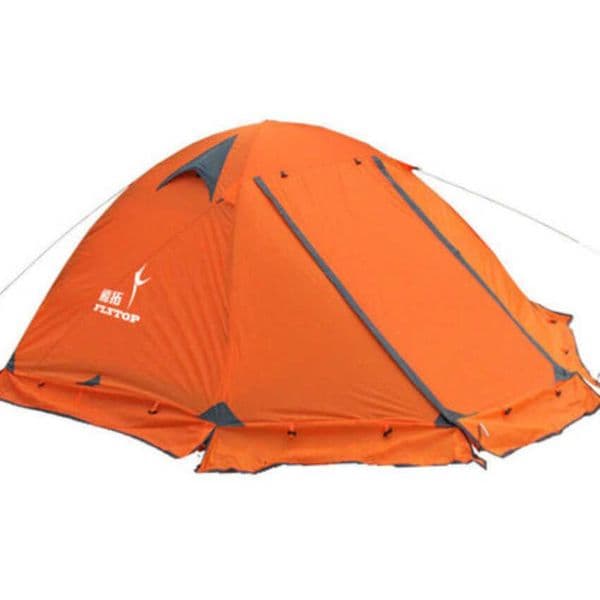 Tents and Shelters FLYTOP 23 Person 2 Layer Aluminum Pole Windproof Waterproof Hiking Travel Beach Fishing Outdoor Camping Winter Snow Skirt Tent J230223