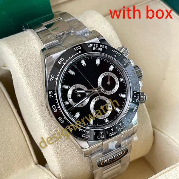 Mens watch luxury designer automatic mechanical movement multi-function watch 41MM 904L stainless steel strap folding buckle waterproof sapphire glass