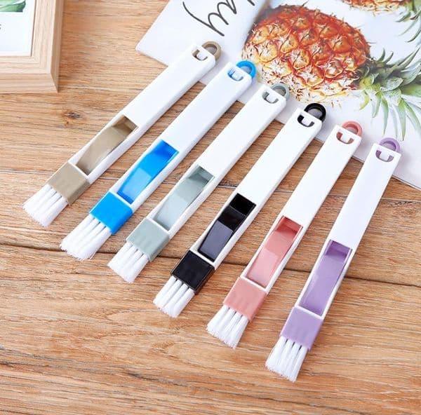 Multifunction Window Groove Cleaning Brush Home Detachable Duster Keyboard Shutter Cleaner Kitchen Slit Cleaning Brush Tool