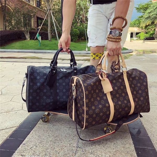 2022 Evening Bags luxury fashion men women high-quality travel duffle bags brand designer luggage handbags With lock large capacity sport bag size54CM