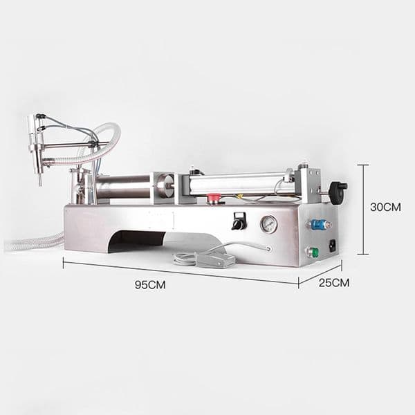 Pneumatic Liquid Filling Machine With Pedal Commercial Automatic Bottle Filler for Oil Cosmetic Beverage Liquid Filling Machine